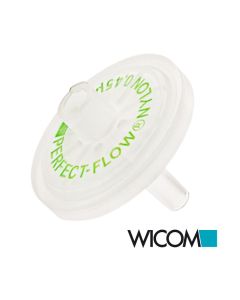 WICOM PERFECT-FLOW filtre à seringue membrane Nylon, 25mm, 0,4 5µm, autoclavable...